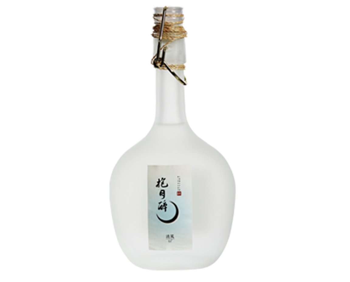 抱月醉清风白色酒瓶
